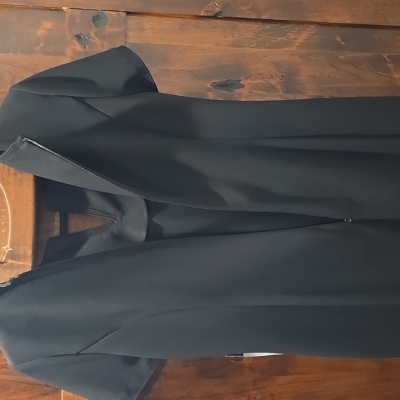 Black Sheath Dress NWT Chaps Ralph Lauren Sz 12 - Picture 7 of 12